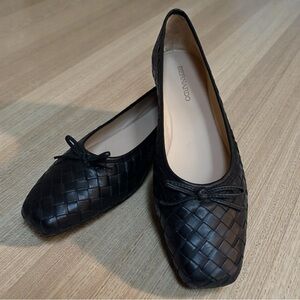 Bernardo | Gwynn | NWOB | Woven Ballet Flats | Black | 9